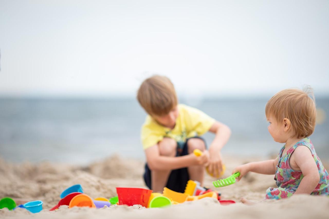 Familien Wellness Hotel Seeklause Mit Grossem Abenteuerspielplatz "Piraten-Insel-Usedom" Kinder Immer All-Inklusive & Getraenke Ganztags Inklusive تراسينهيد المظهر الخارجي الصورة