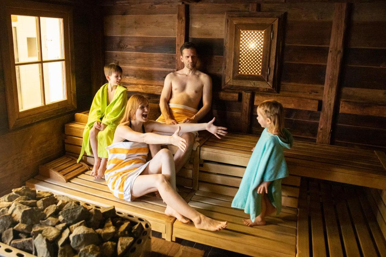 Familien Wellness Hotel Seeklause Mit Grossem Abenteuerspielplatz "Piraten-Insel-Usedom" Kinder Immer All-Inklusive & Getraenke Ganztags Inklusive تراسينهيد المظهر الخارجي الصورة