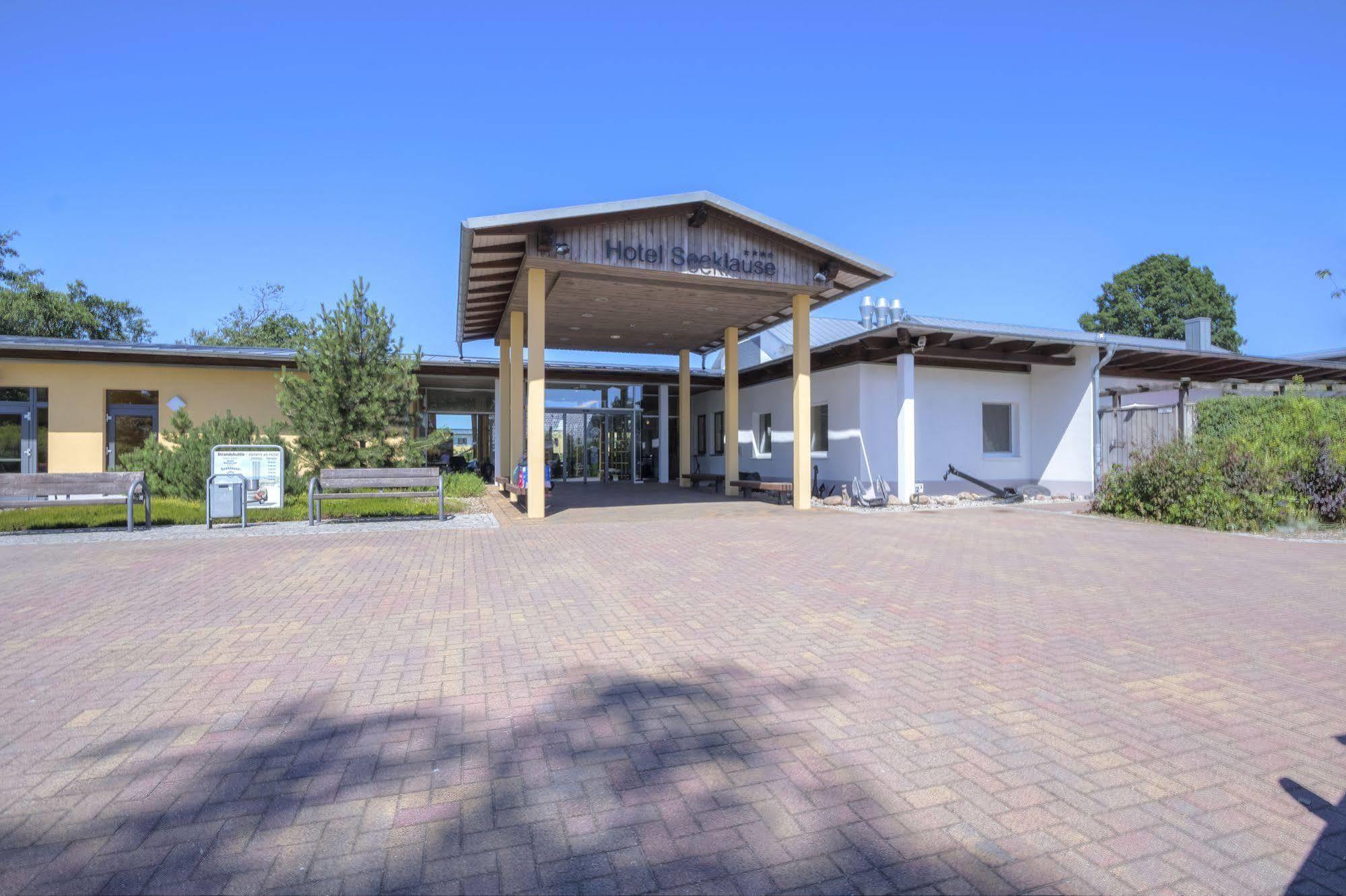 Familien Wellness Hotel Seeklause Mit Grossem Abenteuerspielplatz "Piraten-Insel-Usedom" Kinder Immer All-Inklusive & Getraenke Ganztags Inklusive تراسينهيد المظهر الخارجي الصورة
